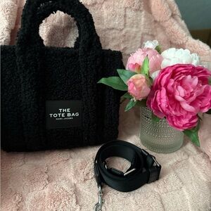 Marc Jacobs Black shearling Tote